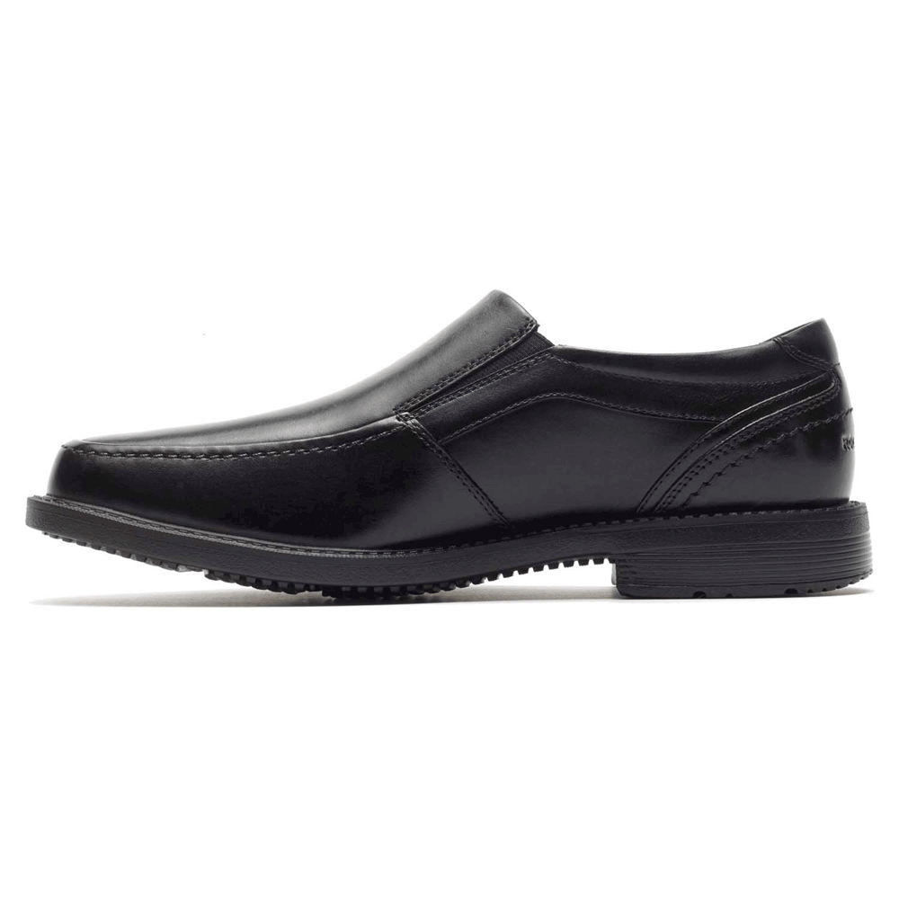 Slip-Ons Rockport Hombre Mexico - Style Leader 2 Moc Toe Negros - NQVUB8967